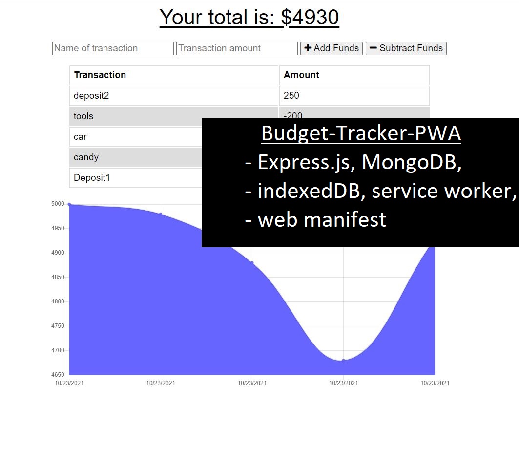 budget-tracker-PWA Project-27