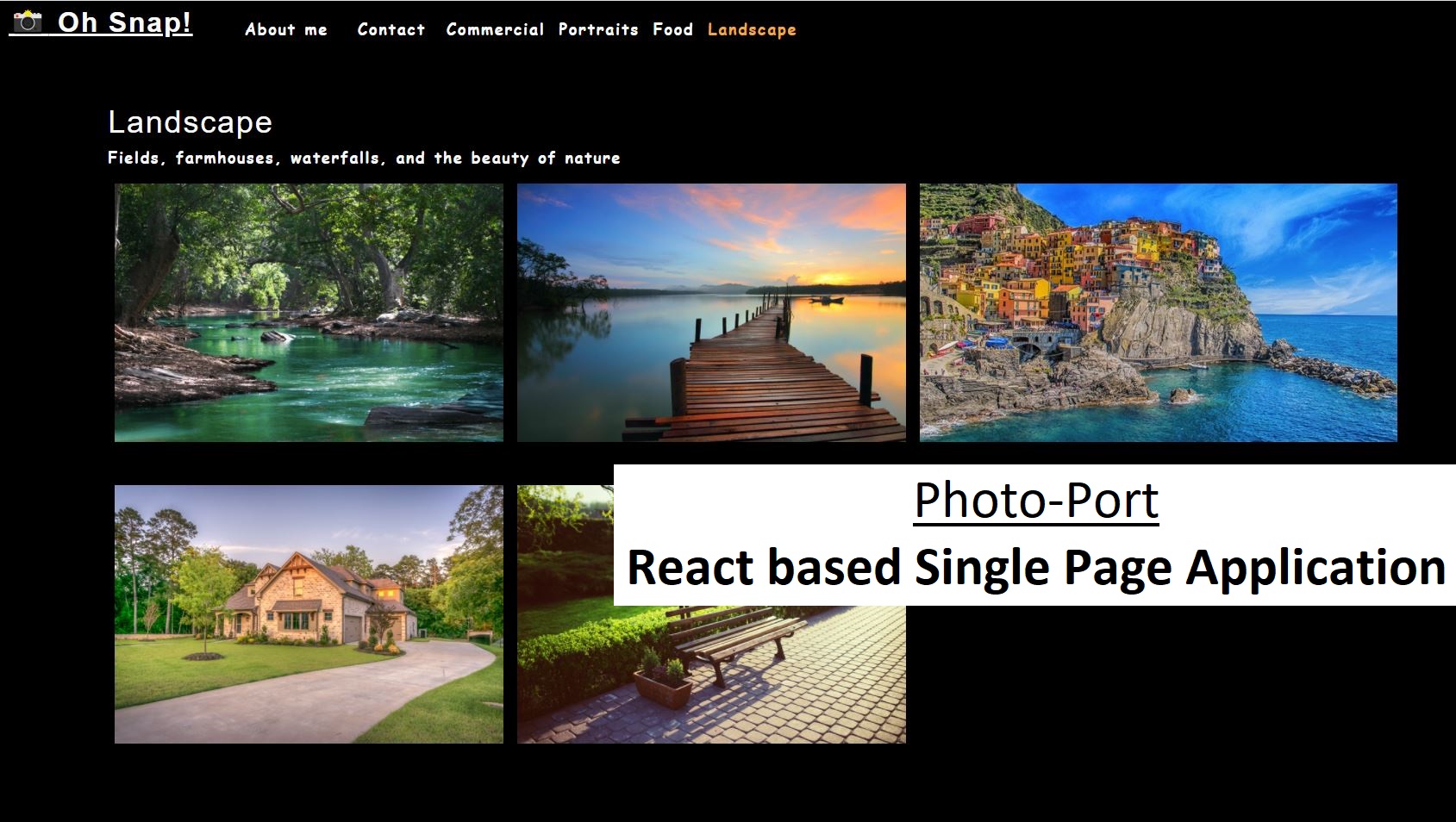 photo-port react based app Project-28